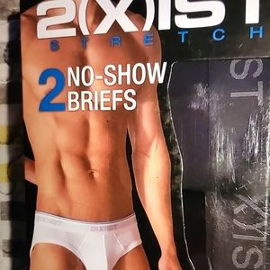 2(X)ist NO-SHOW BRIEFS 2 pac